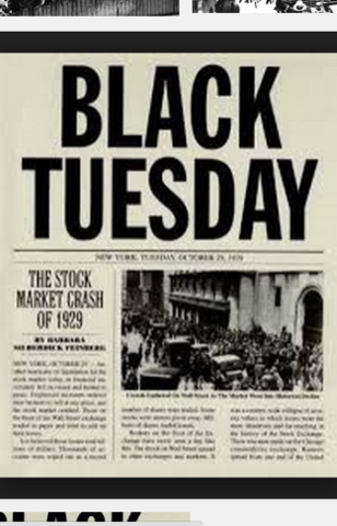 Stock Market Crash: Black Tuesday