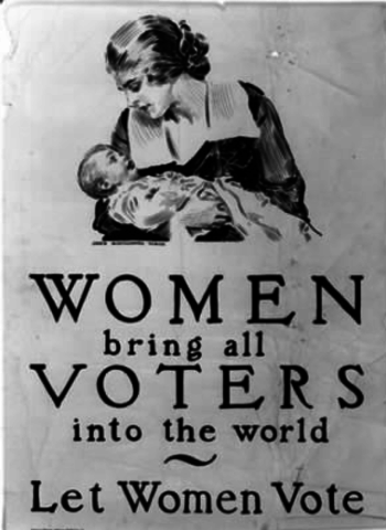 Women suffrage movement begins