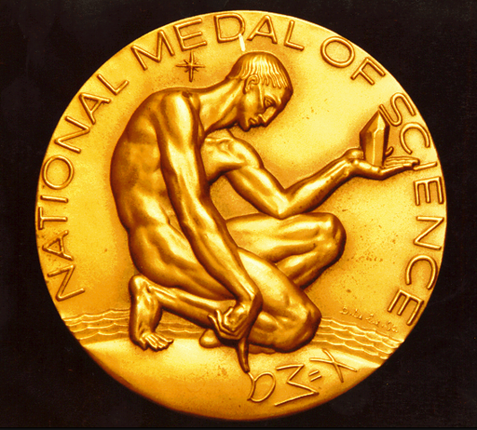 Wins National Medal of Science