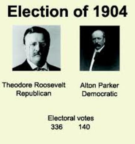 Wins first full presidential term