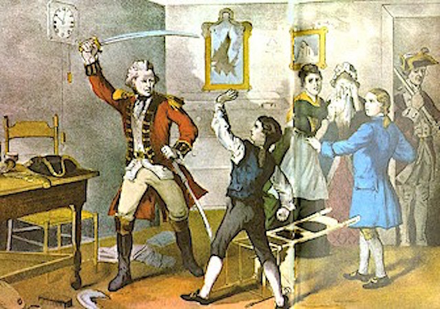 Jackson enlists into Revolutionary Army