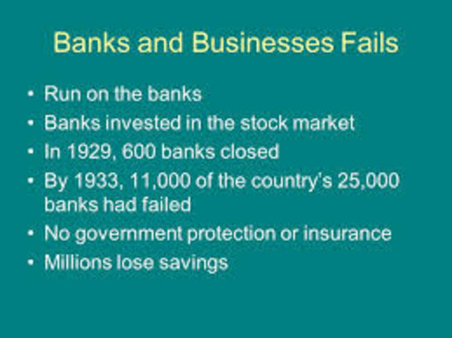 11,000 Of The 25,000 Banks Are Closed