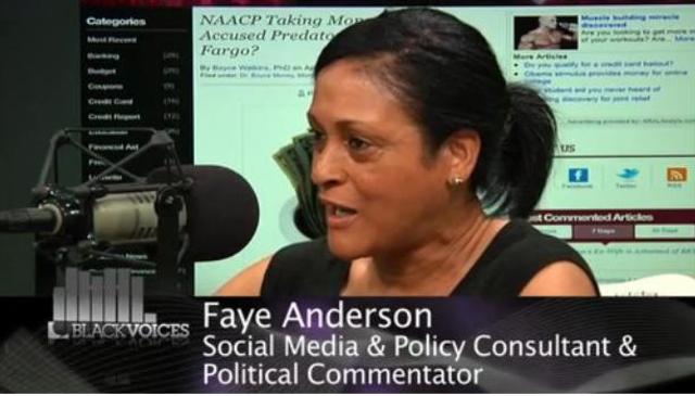 Discussing NAACP and Wells Fargo on Black Voices AOL TV