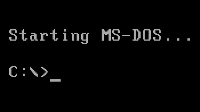 MS-DOS released on IBM