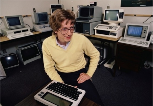 Bill Gates goes to Harvard