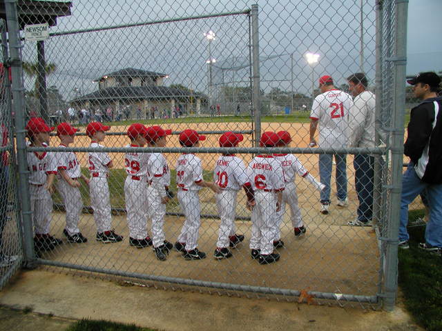 Ian's First Baseball Game