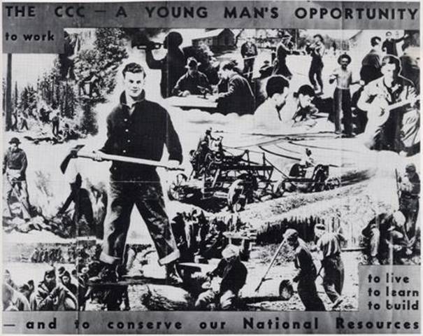 Civilian Conservatoin Corps. (CCC)