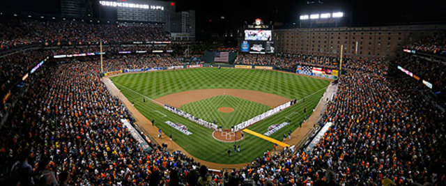 Camden Yards opens