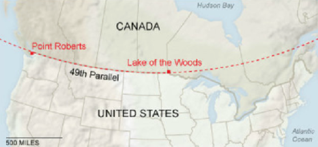 Agreement of the 49th parallel