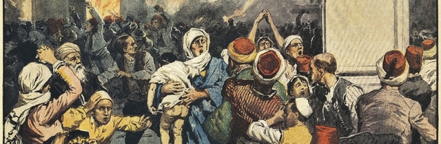 The Armenian Genocide began