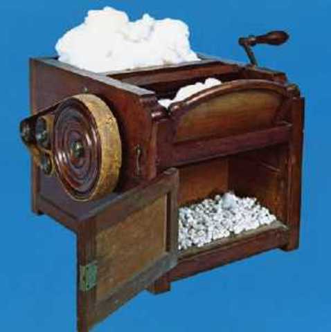 The invention of the Cotton Gin 1793