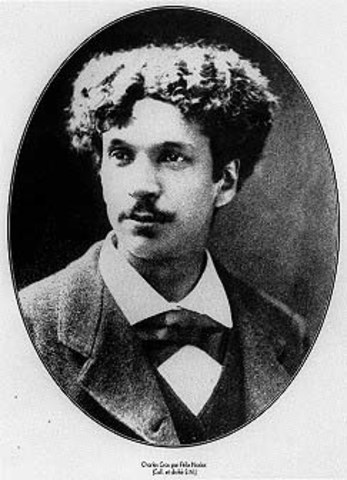 Creación de la fotografía en color por Charles Cros