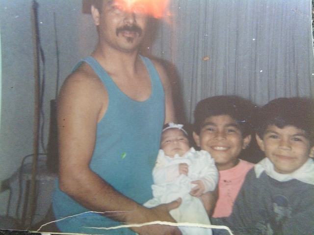 En los brazos de mi padre