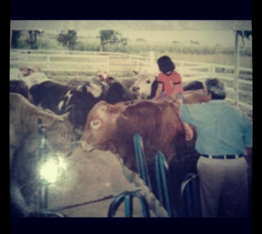 Rancho con mi abuelito