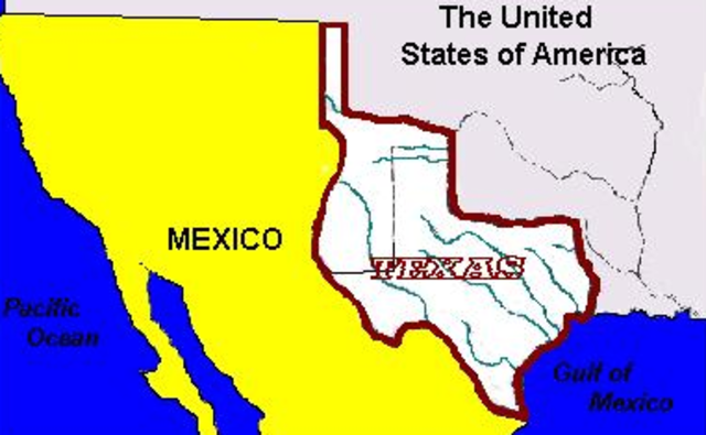 Texas annexed to U.S.