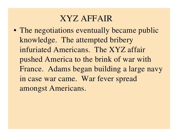 XYZ Affair