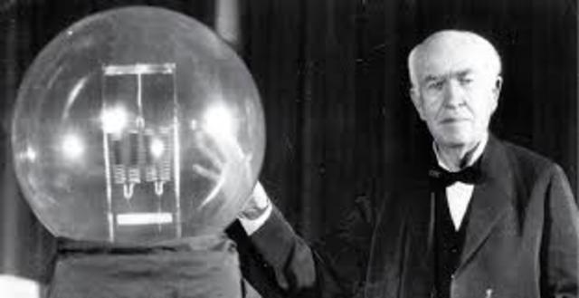 Invented the light bulb