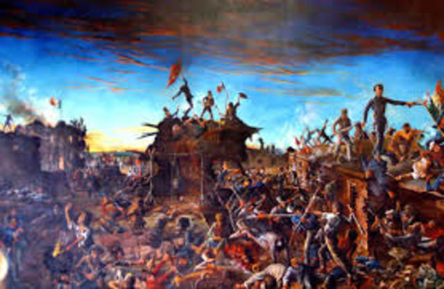 The Battle of the Alamo
