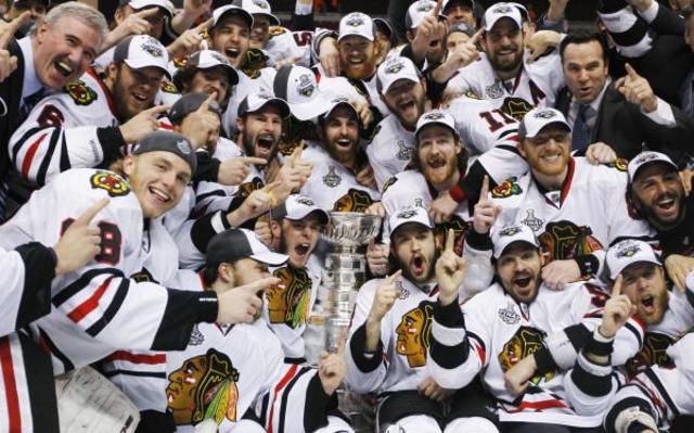 Blackhawks win the Stanley Cup