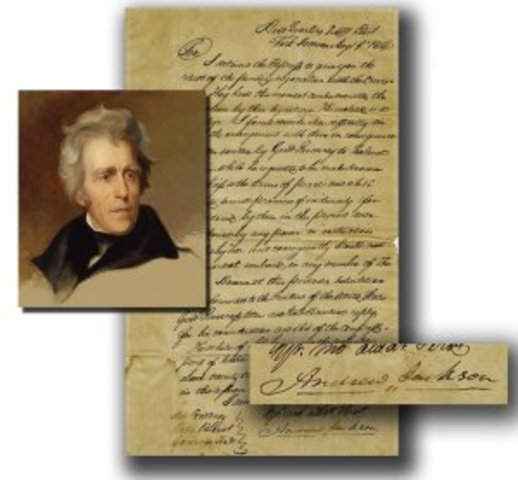 Treaty of Fort Jackson ending the Creek War