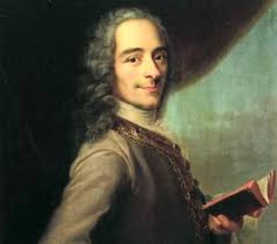 voltaire en su libro de cartas filosoficas describe la variolizacion aplicando polvo de las costras de las lesiones de viruela en la mucosa nasal que fue practicada por los chinos y turcos