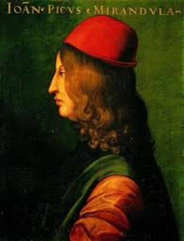 Giovanni Pico Della Mirandola (1463-1494)