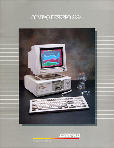 Compaq introduces the Deskpro 386 system