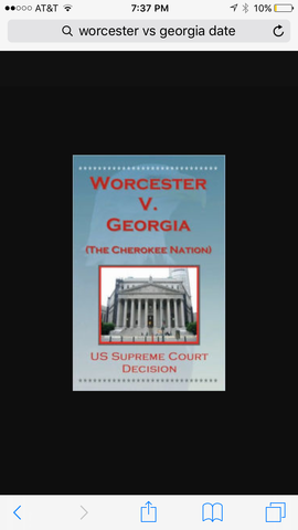 Worcester v. GA