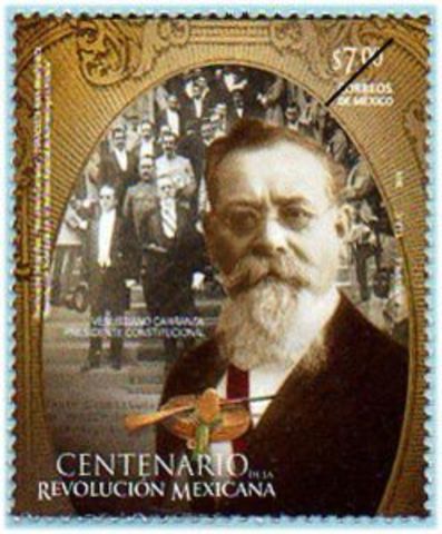 During Carranza's Leadership