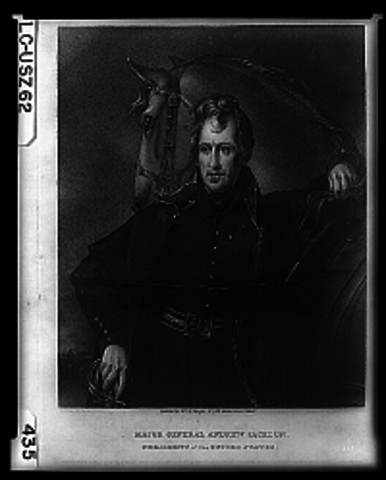 Jackson Enlists In Revolutionary Army