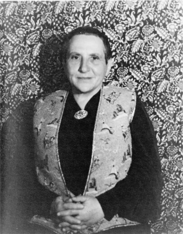 Gertrude Stein's first major publication "Three Lives"