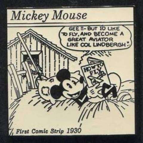 Debut of the Mickey Mouse comic strip.