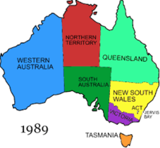 Government officials created boundaries for the colonies that are still in place today.