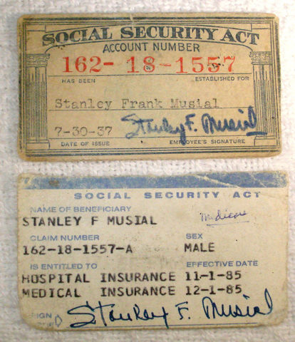1st US social security payment made.
