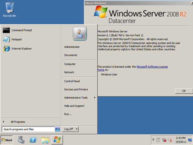 Windows Server 2008 R2 is released to the general public