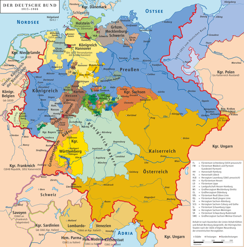 Germanic confederation established