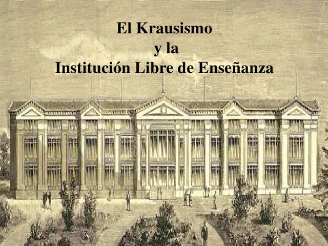 Influjo de la Institución Libre Educativa