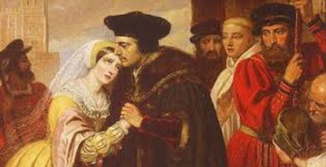 Execution of sir Thomas Moore