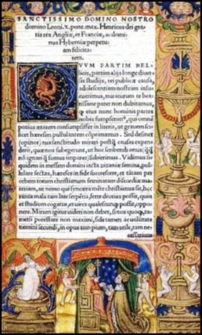 Henry VIII “Defender of the Faith”