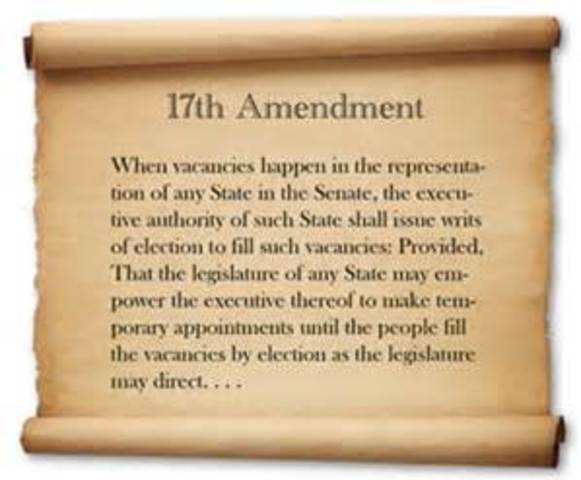 The Seventeenth Amendment