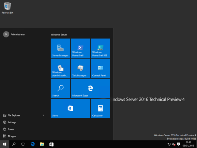 Microsoft Windows Server 2016s latest preview was released