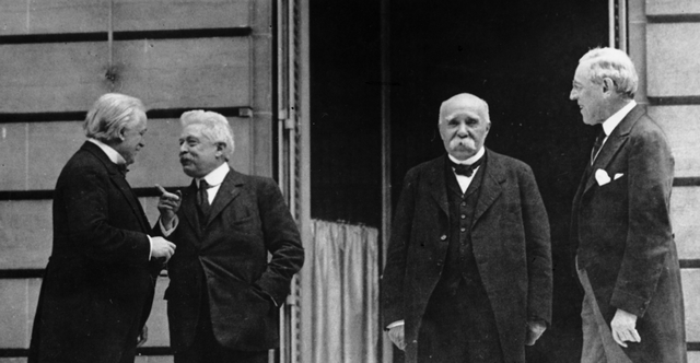 Signing of The Treaty of Versailles