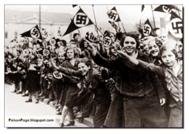 Hitler engineers the union of Germany and Austria