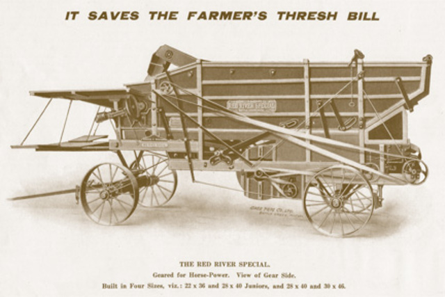 The Orchards bought a thresher