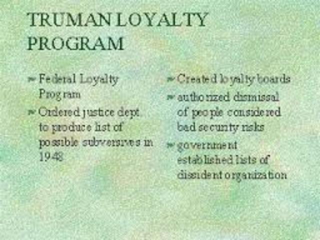Trumans loyalty program