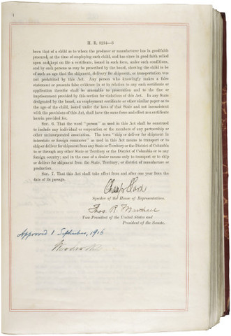 Keating-Owens acted signed by president