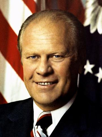 Gerald Ford accede a la presidencia de EE.UU