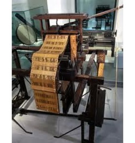 MAQUINA DE TELAR JACQUARD