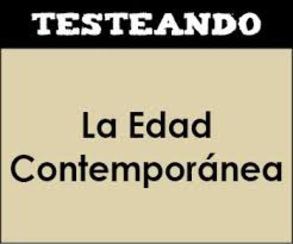 EDAD CONTEMPORANEA 2 (1800)
