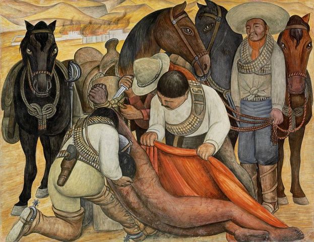 Liberation of the Peon by Diego Rivera